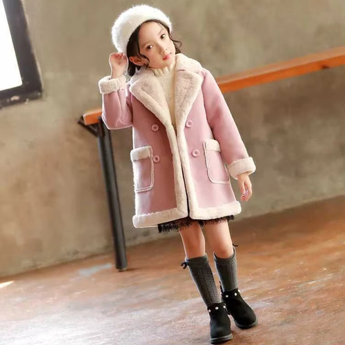 Korean style kids winter